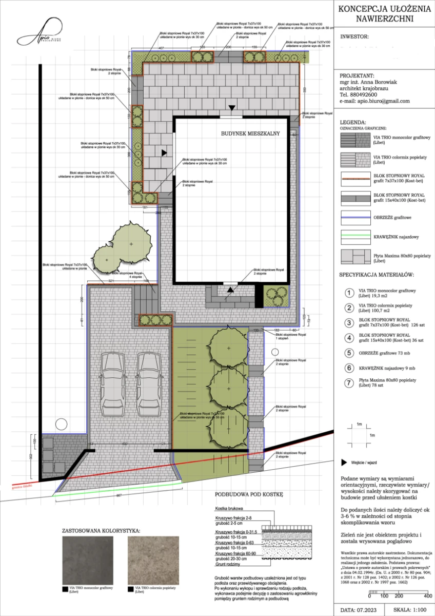 Projektowanie nawierzchni